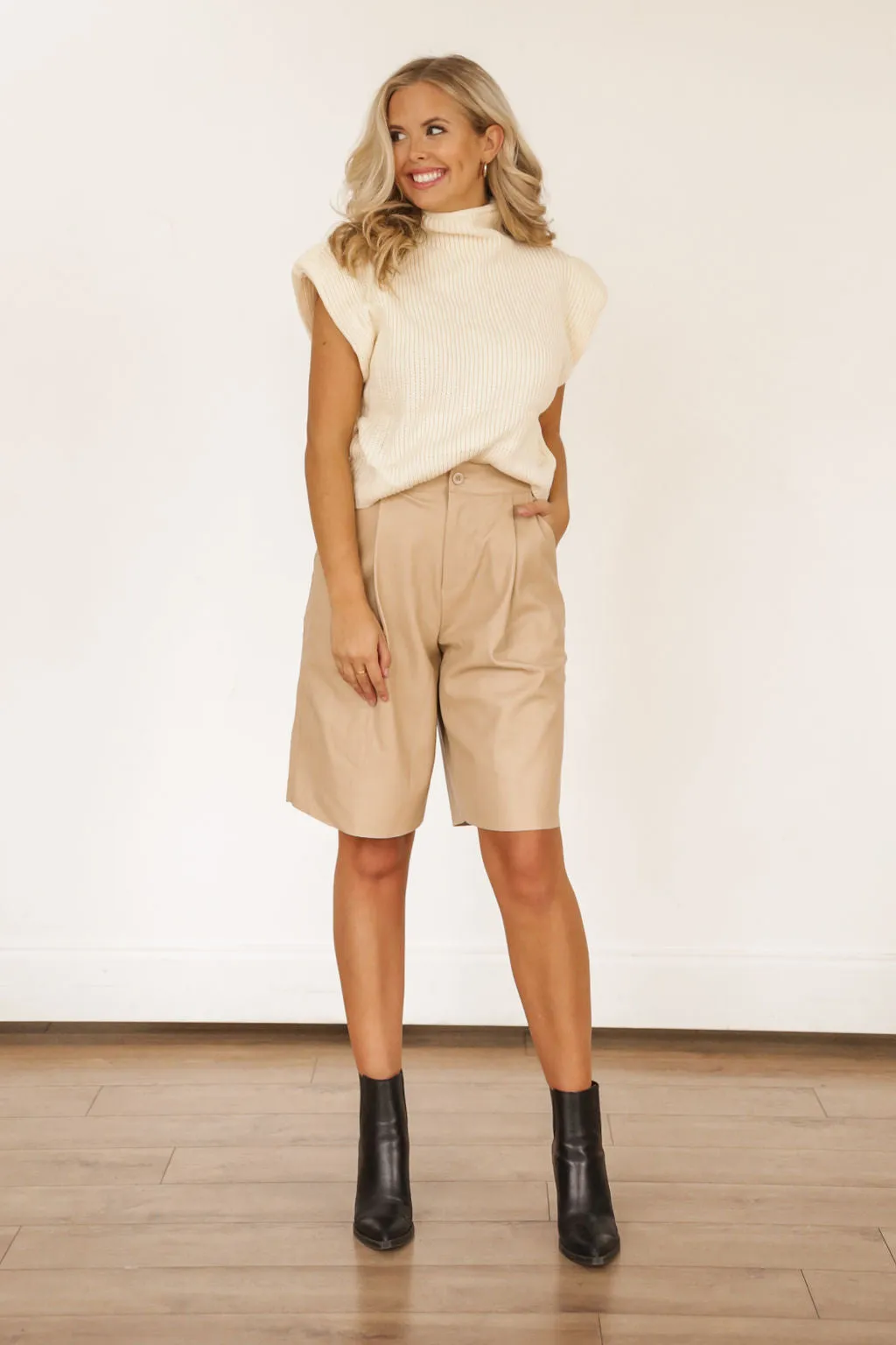 Shoulder Pad Sweater