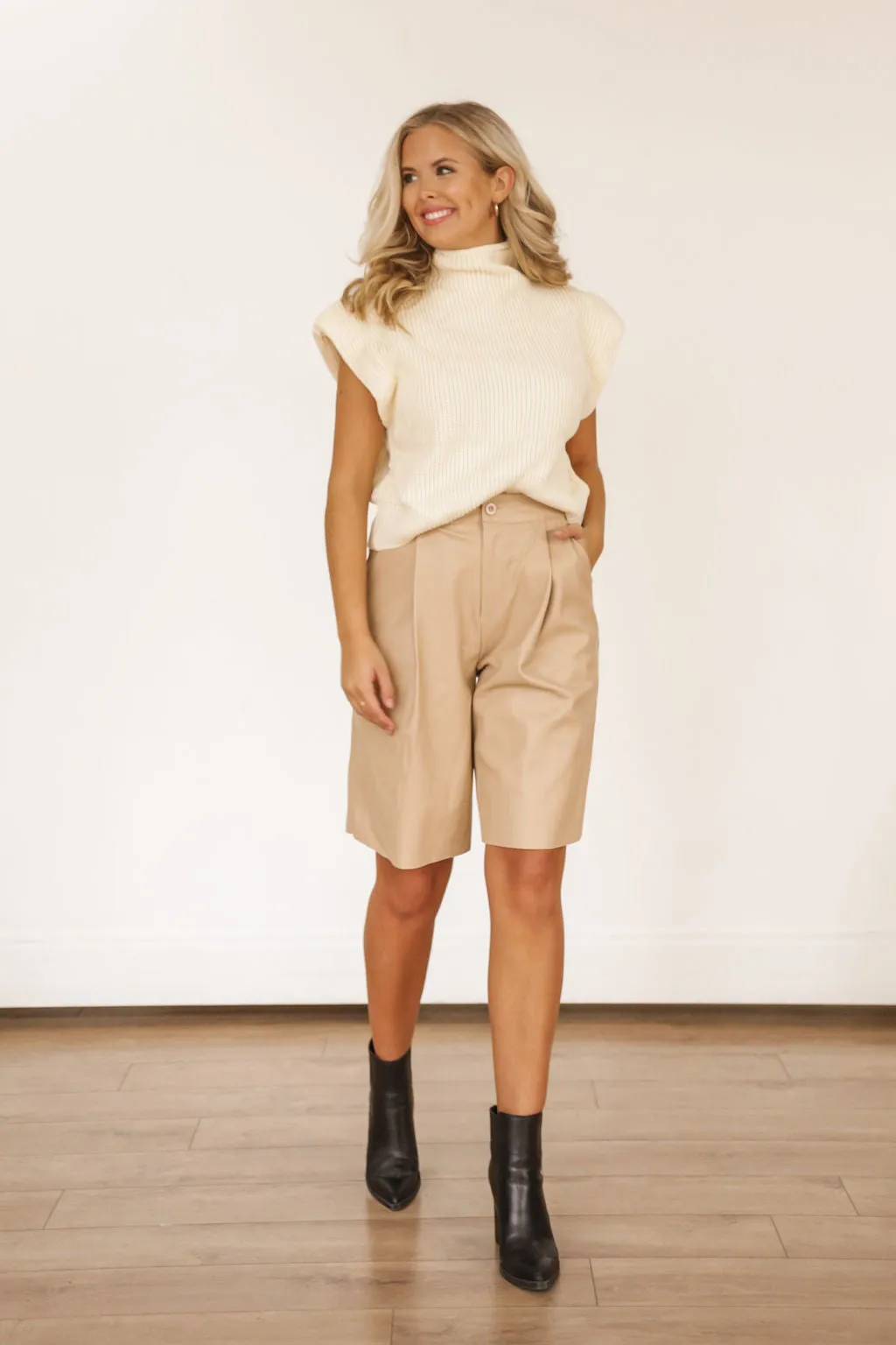 Shoulder Pad Sweater