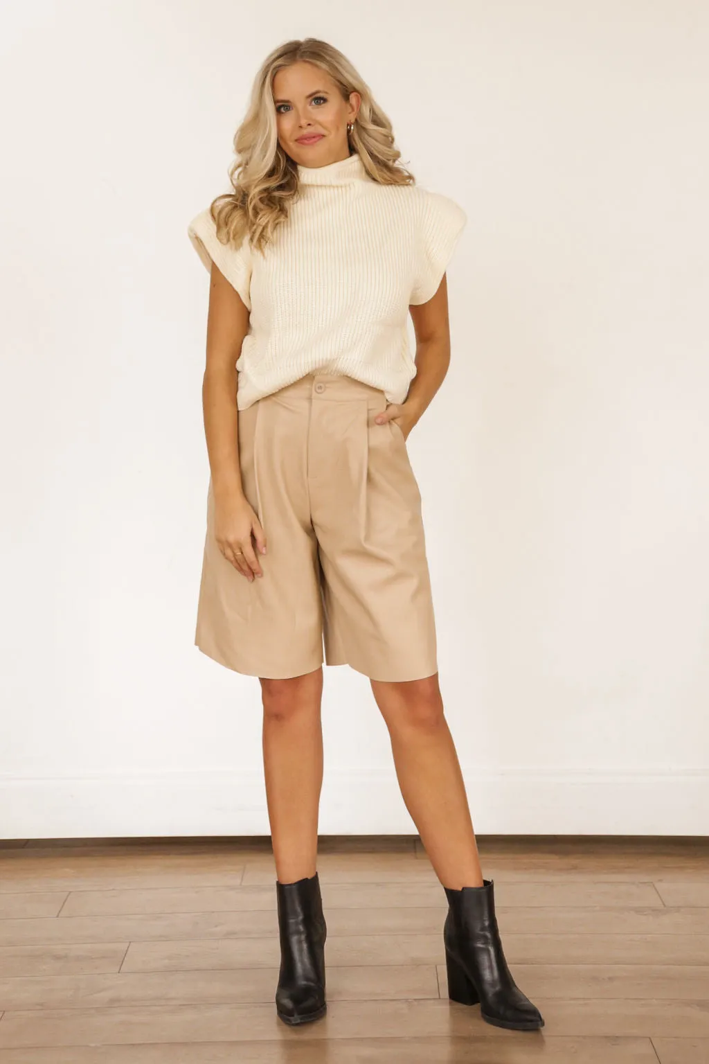 Shoulder Pad Sweater