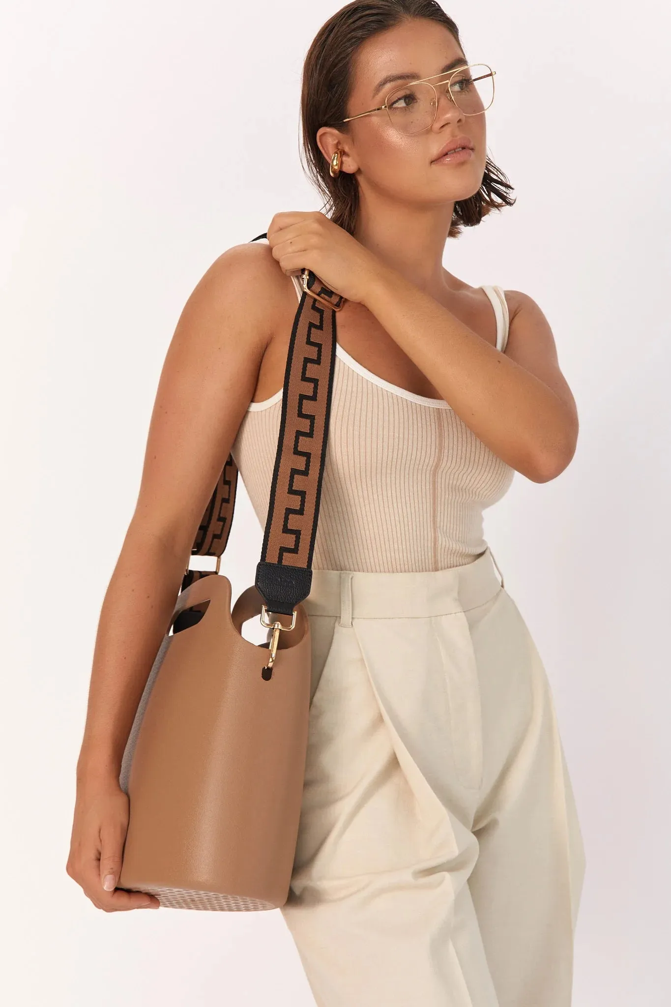 Shoulder Strap Brown/Black Key