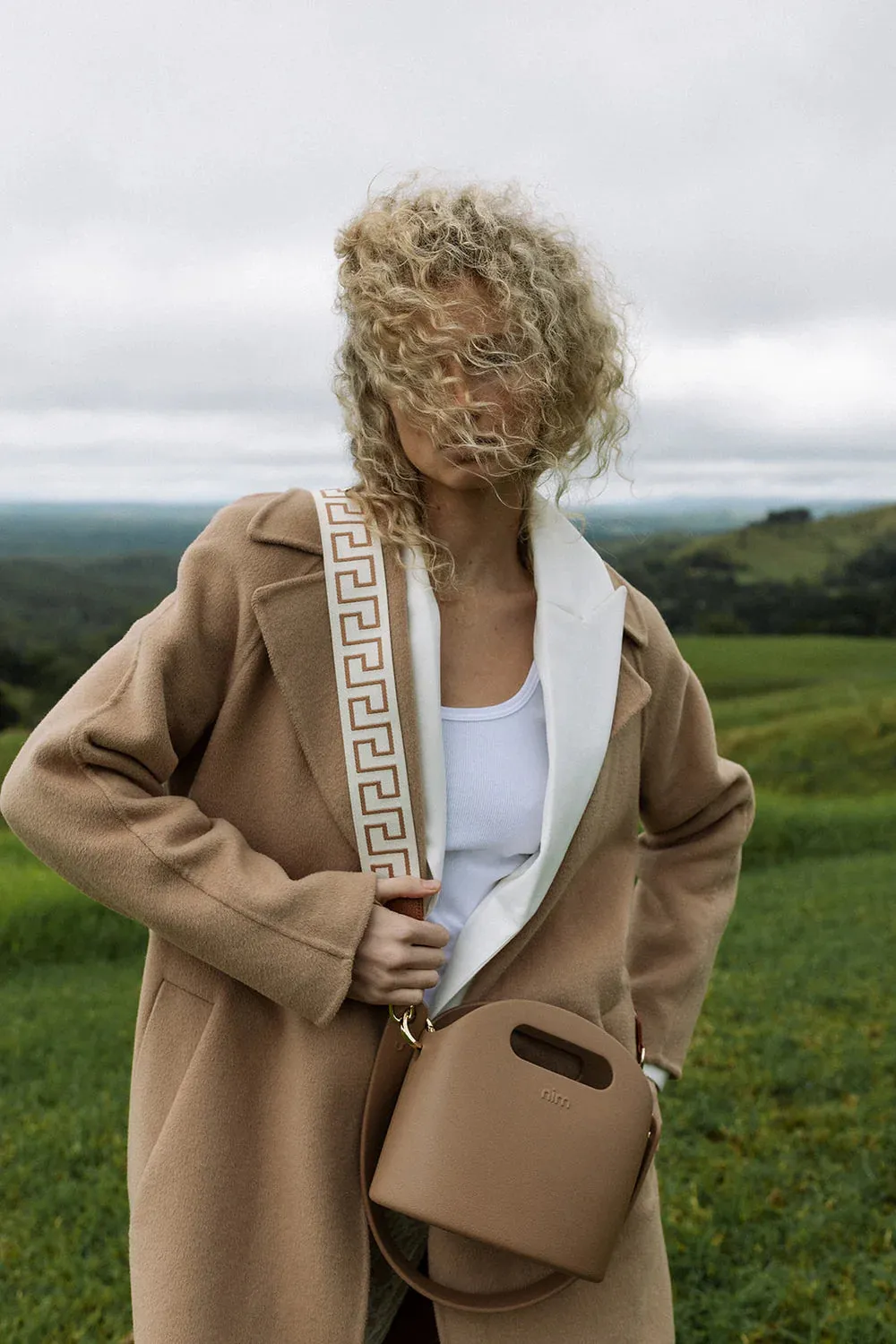 Shoulder Strap Cream / Latte Key