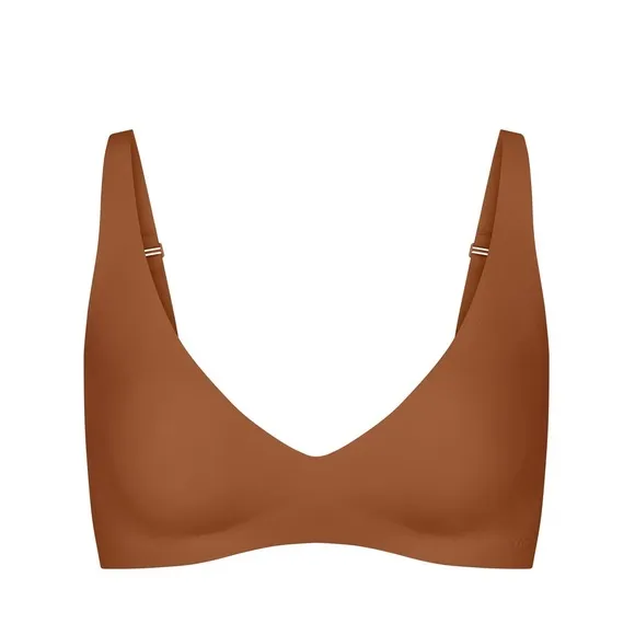 SKIMS Naked Plunge Seamless Wireless Bra