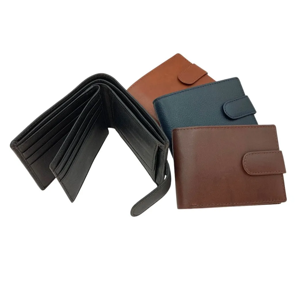 Smooth Top Grain Billfold Wallet # 1074 CP LOOP