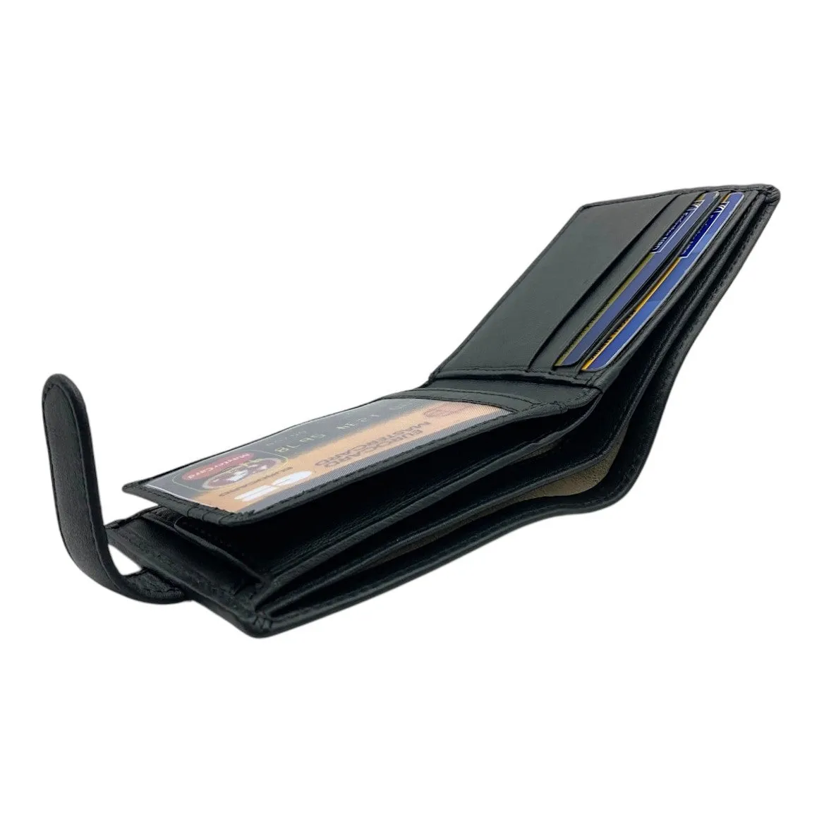 Smooth Top Grain Billfold Wallet # 1074 CP LOOP