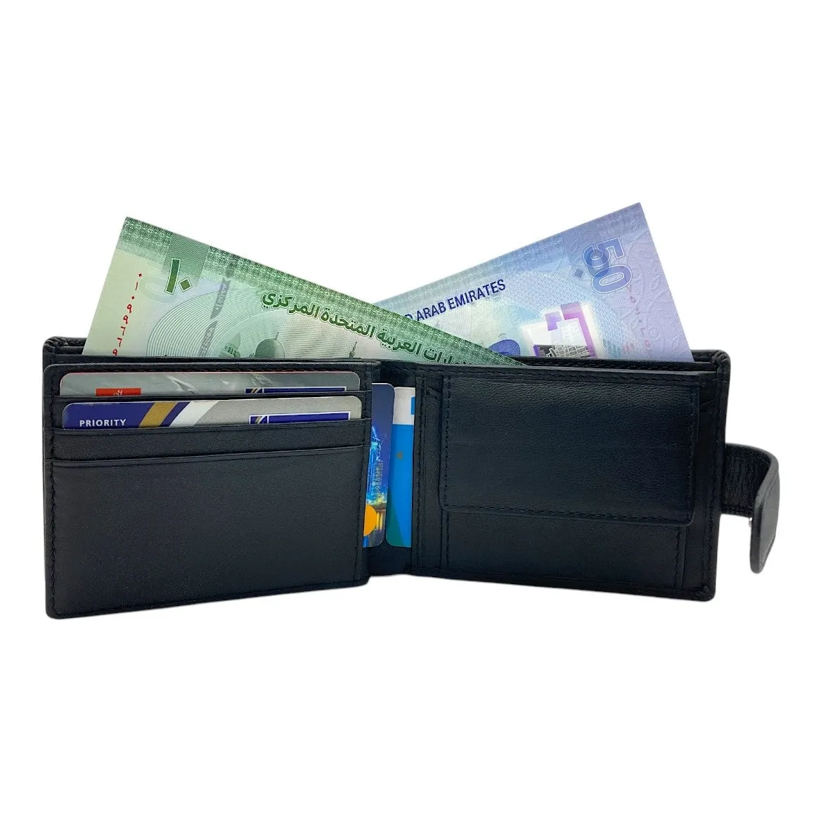 Smooth Top Grain Billfold Wallet # 1074 CP LOOP