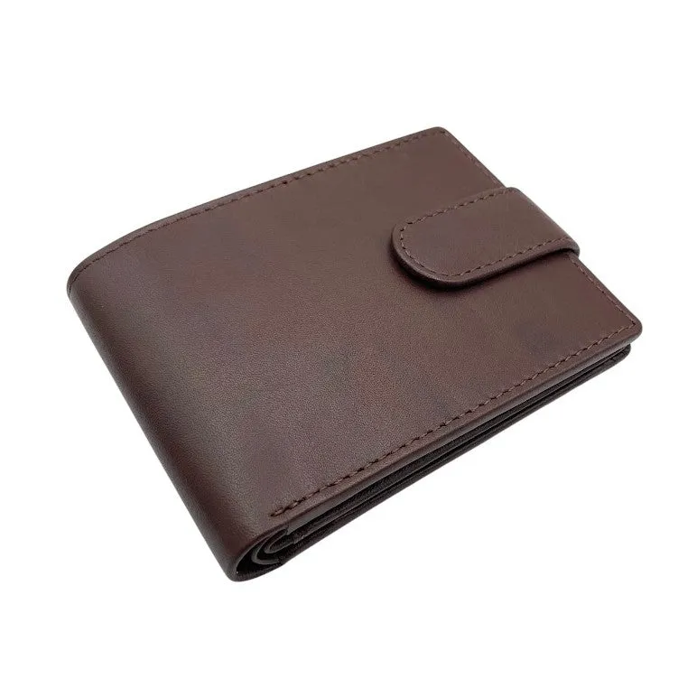 Smooth Top Grain Billfold Wallet # 1074 CP LOOP