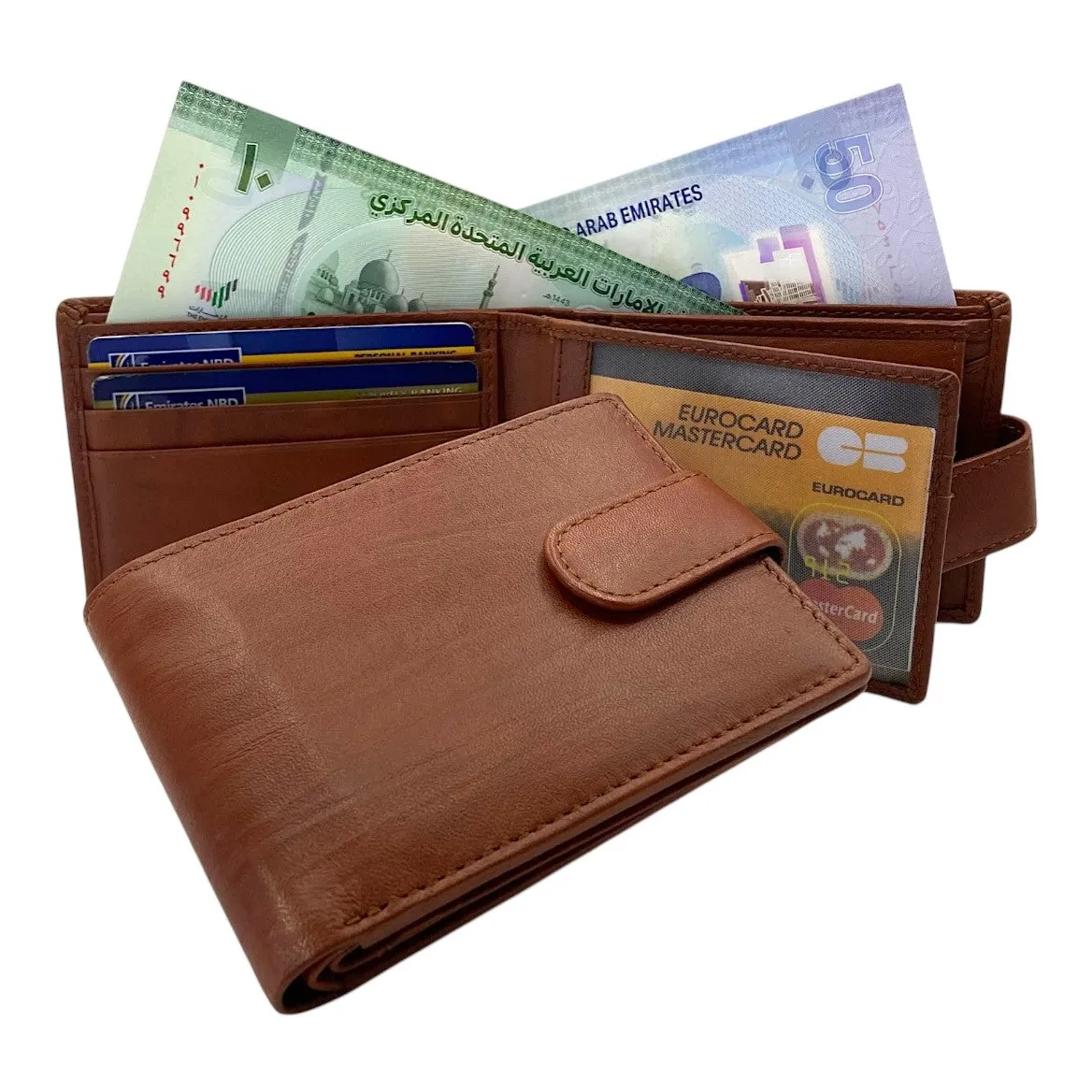 Smooth Top Grain Billfold Wallet # 1074 CP LOOP