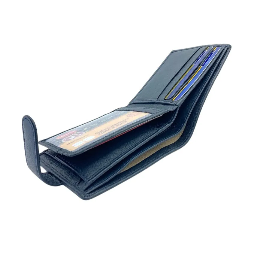 Smooth Top Grain Billfold Wallet # 1074 CP LOOP