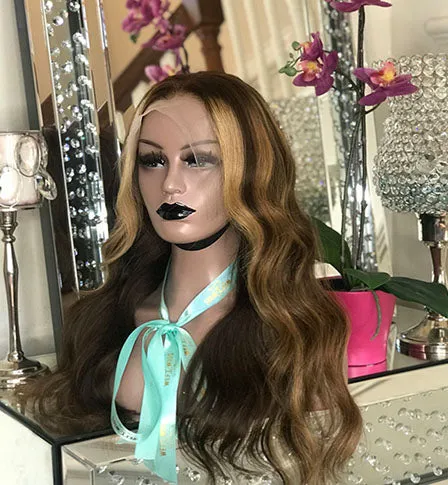 S'mores Swirl Money Piece Wig