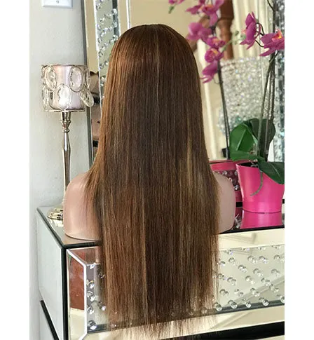 S'mores Swirl Money Piece Wig