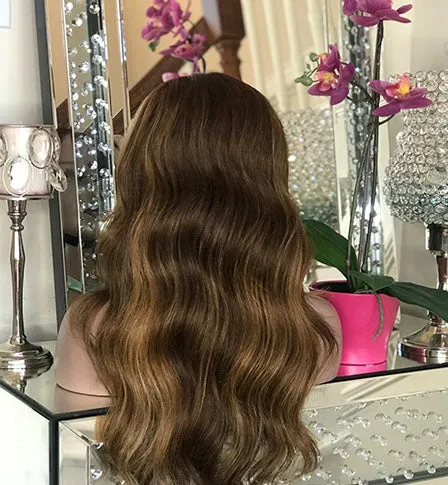 S'mores Swirl Money Piece Wig