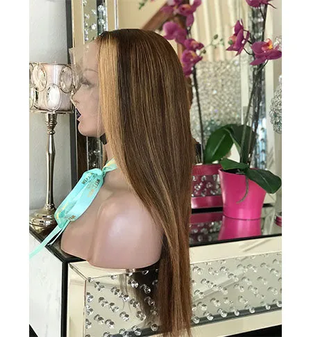 S'mores Swirl Money Piece Wig