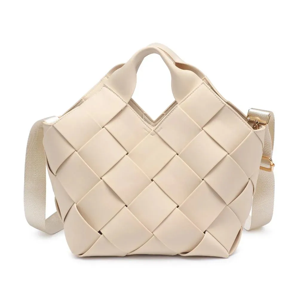 Sol & Selene, Resilience Woven Tote | Cream