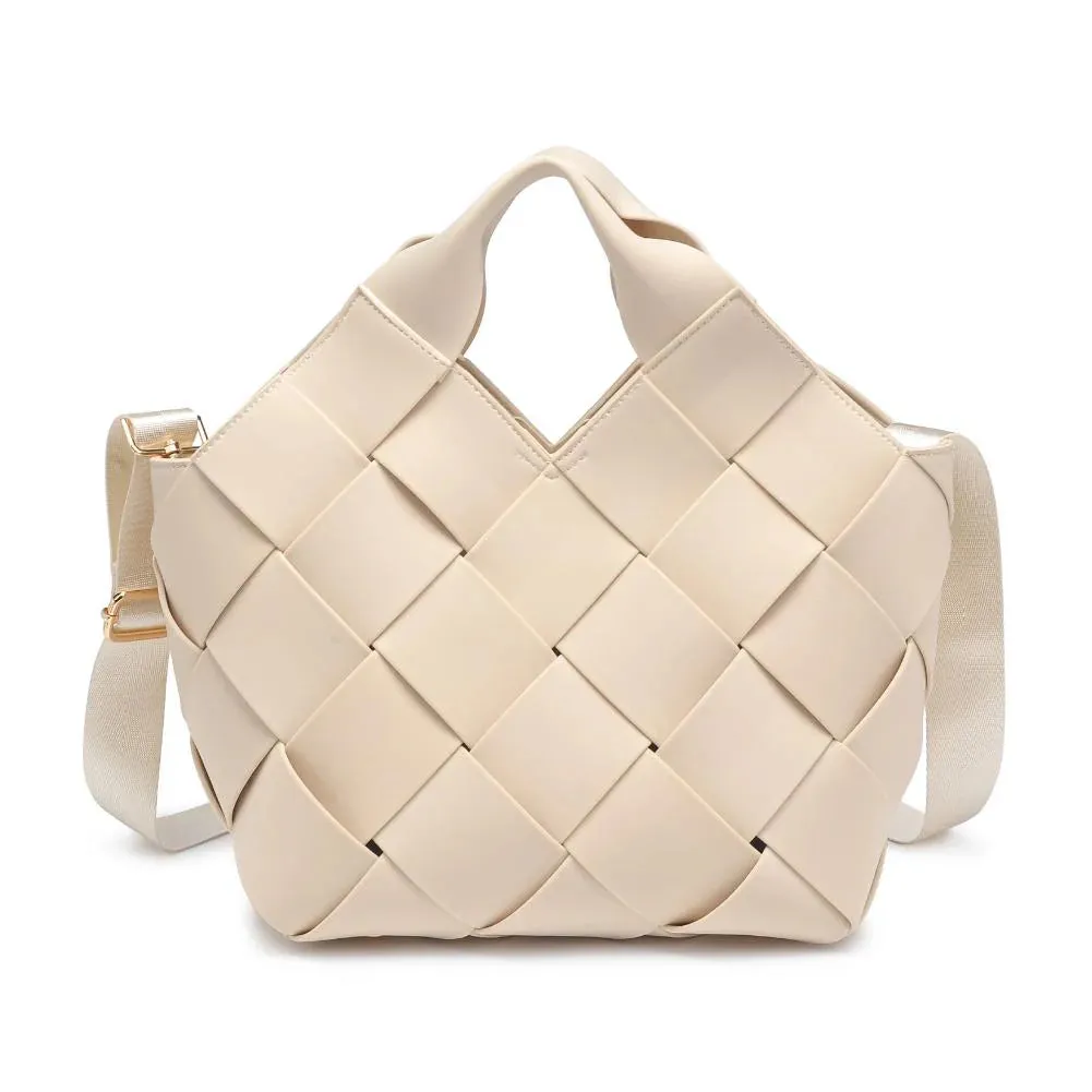Sol & Selene, Resilience Woven Tote | Cream
