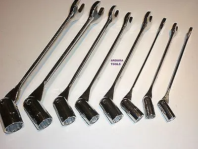 SPANNERS 8pc FLEXI WRENCH METRIC SET - NEW.