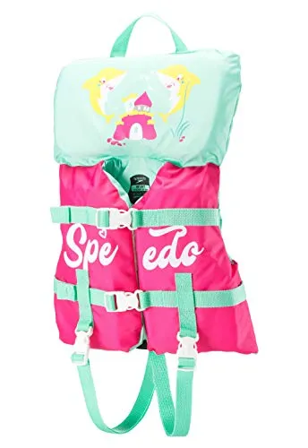 Speedo Infant Life Jacket, Bright Pink, 1SZ