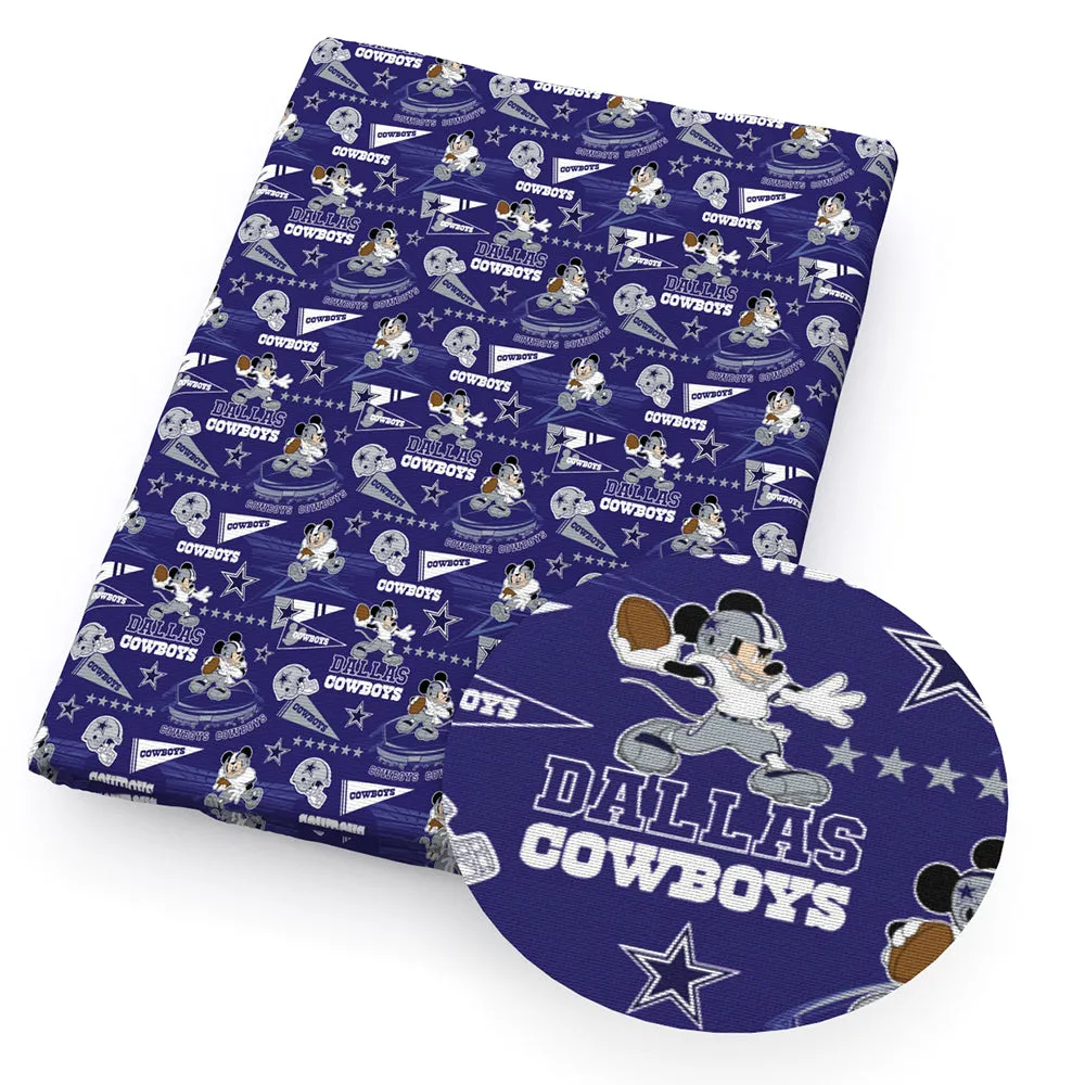 Sports Teams Theme Printed Fabric