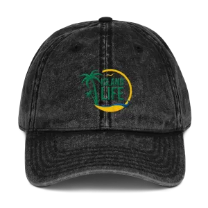 St. Vincent & The Grenadines Colors Vintage Cotton Twill Cap