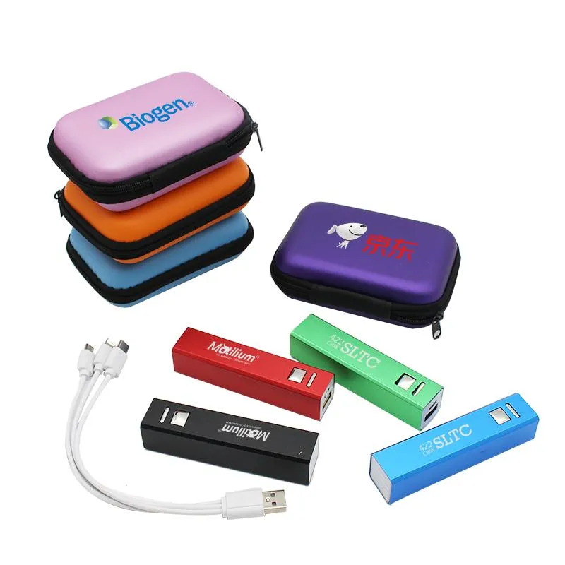 Stick-Shaped Portable Power Bank Set
