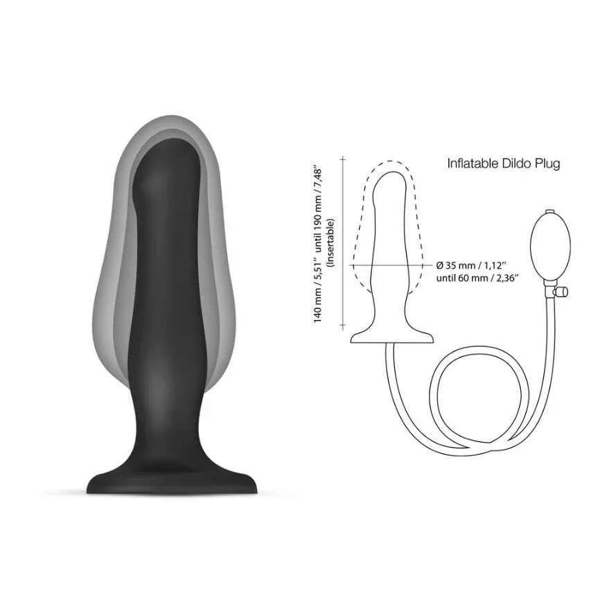 Strap-on-Me Inflatable Dildo Plug