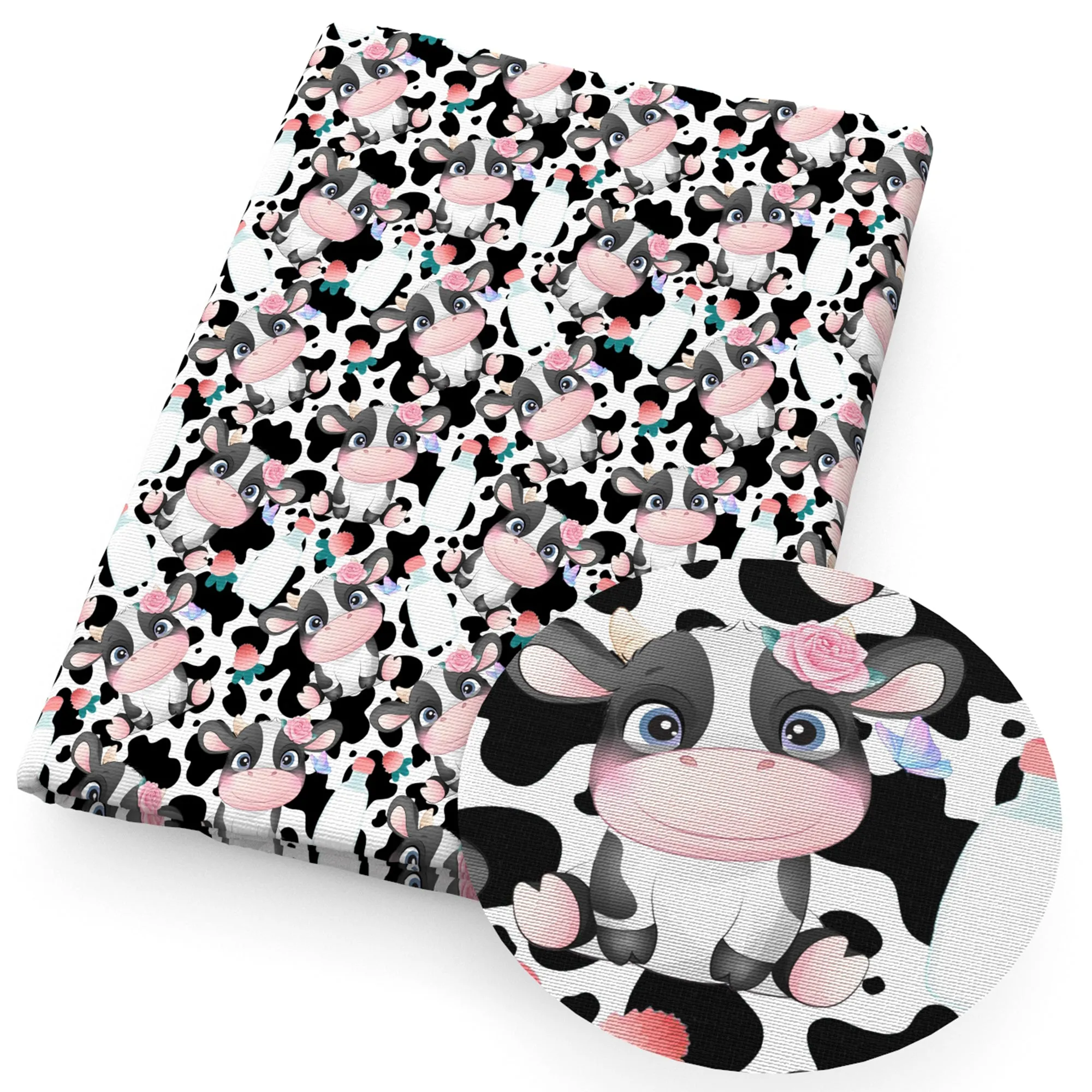 Strawberry Theme Printed Fabric