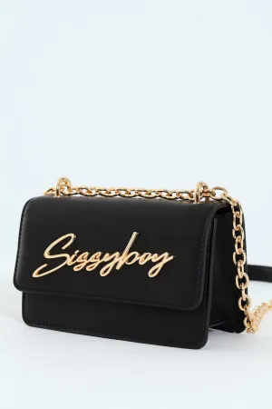 Structured Crossbody Bag - Black
