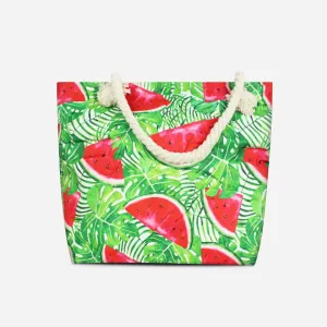 Stylish Green Themed Baby Tote Bag
