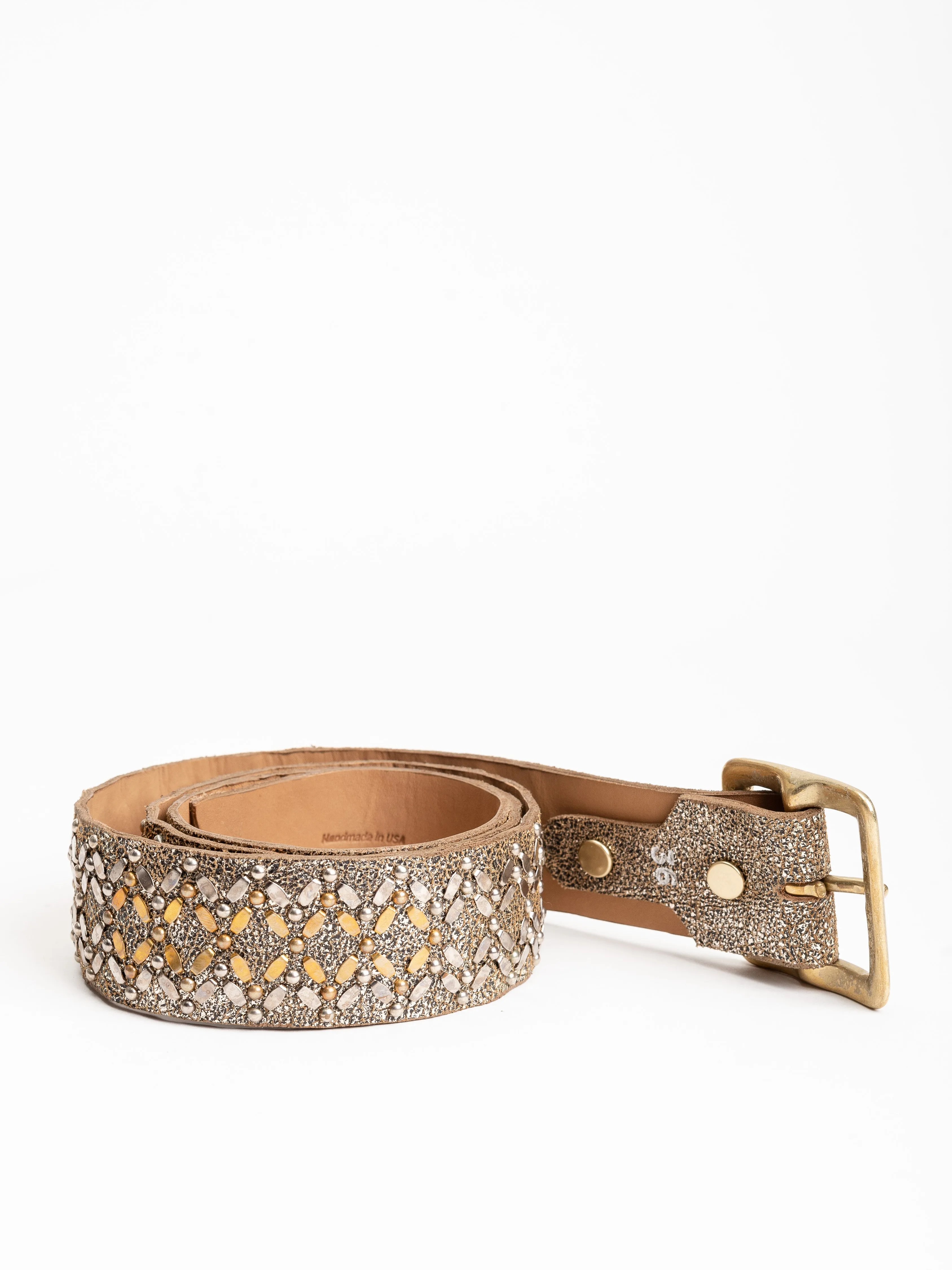 suella belt - rust gold