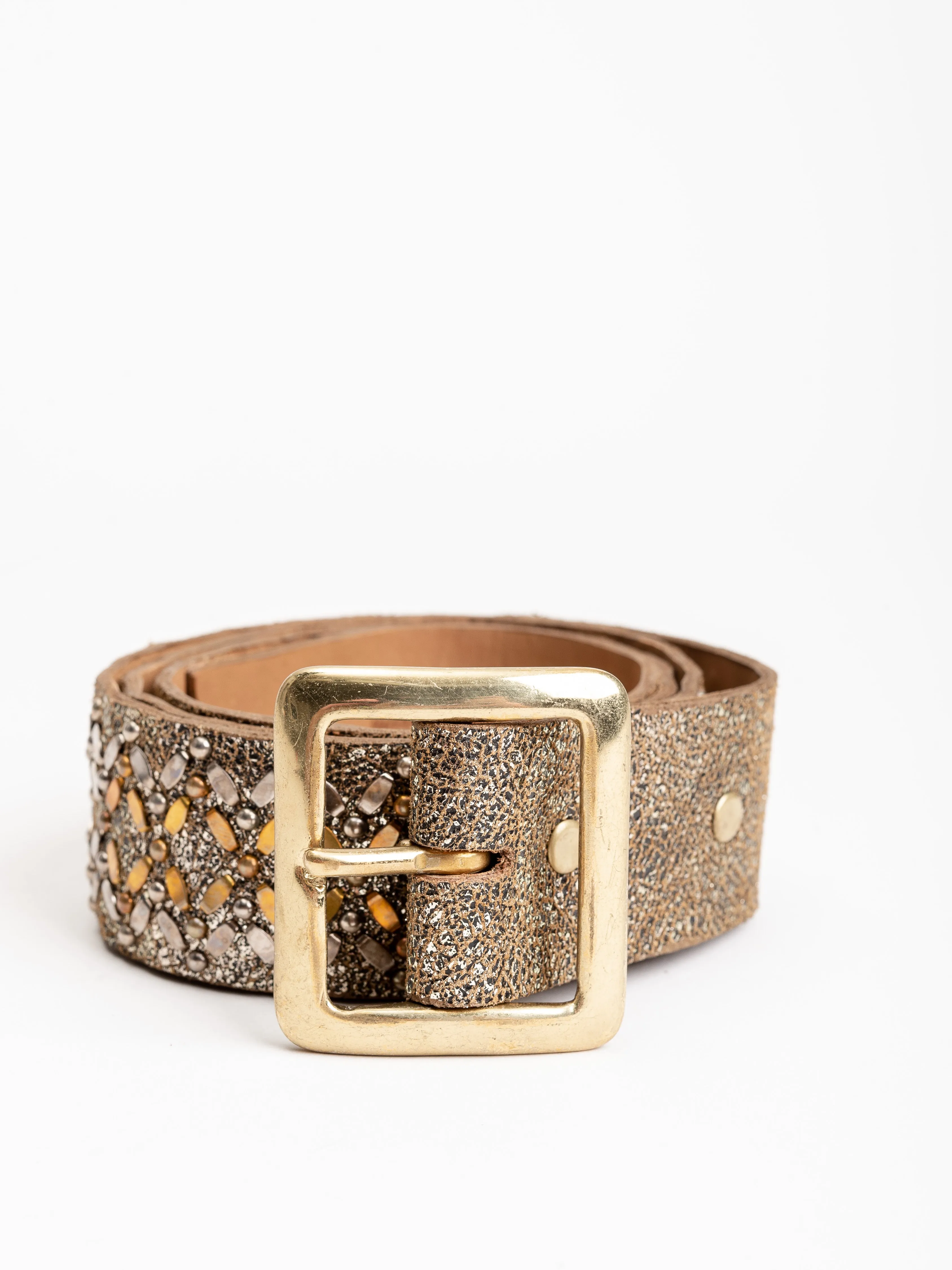 suella belt - rust gold