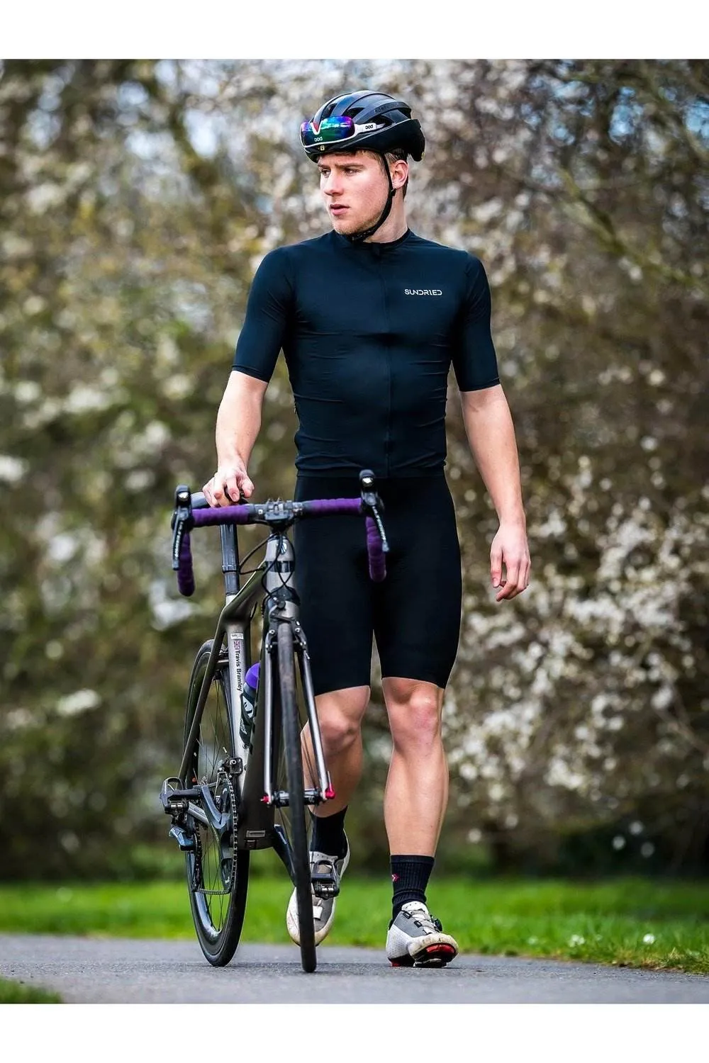 Sundried Stealth Bib Shorts With Side Pocket