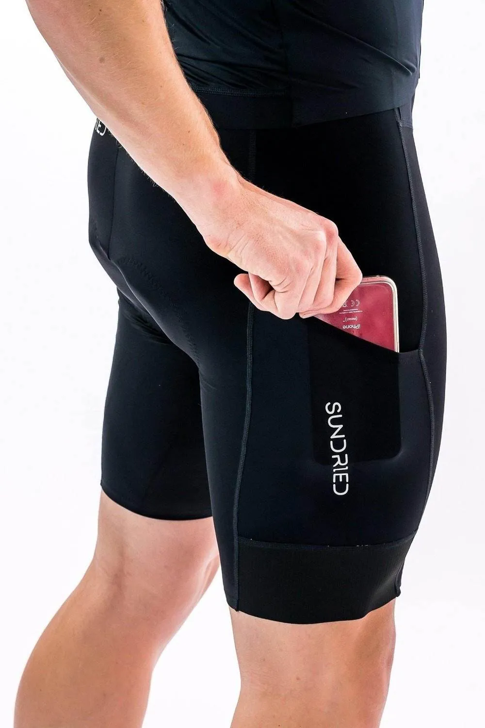 Sundried Stealth Bib Shorts With Side Pocket