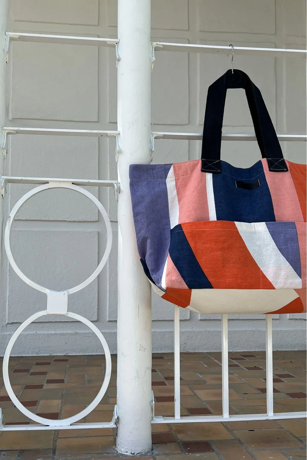 SUPERSONIC LARGE BAG ORANGE DIRTY PINK