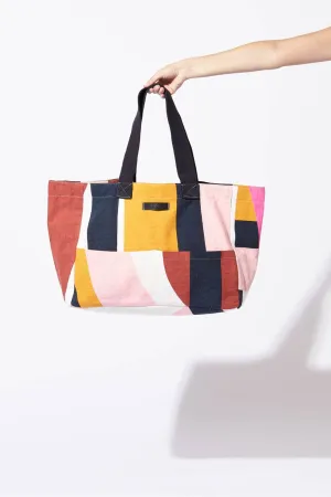 SUPERSONIC LARGE BAG YELLOW PINK