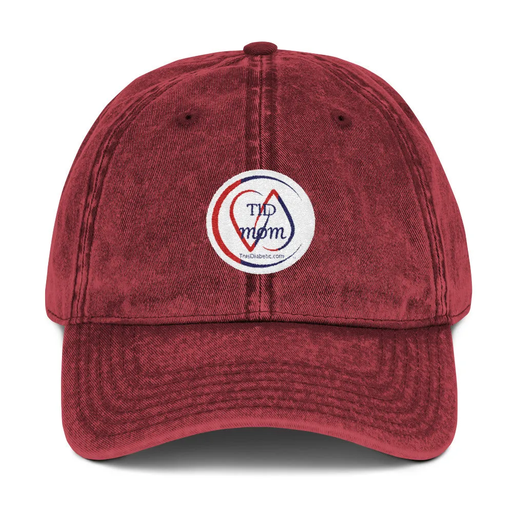 T1D MOM Vintage  Baseball Hat