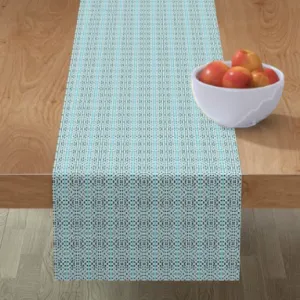 Table Runner <br/> Solomon's Song, Turquoise