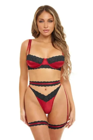 Tempest Floral Trim 3 Piece Set