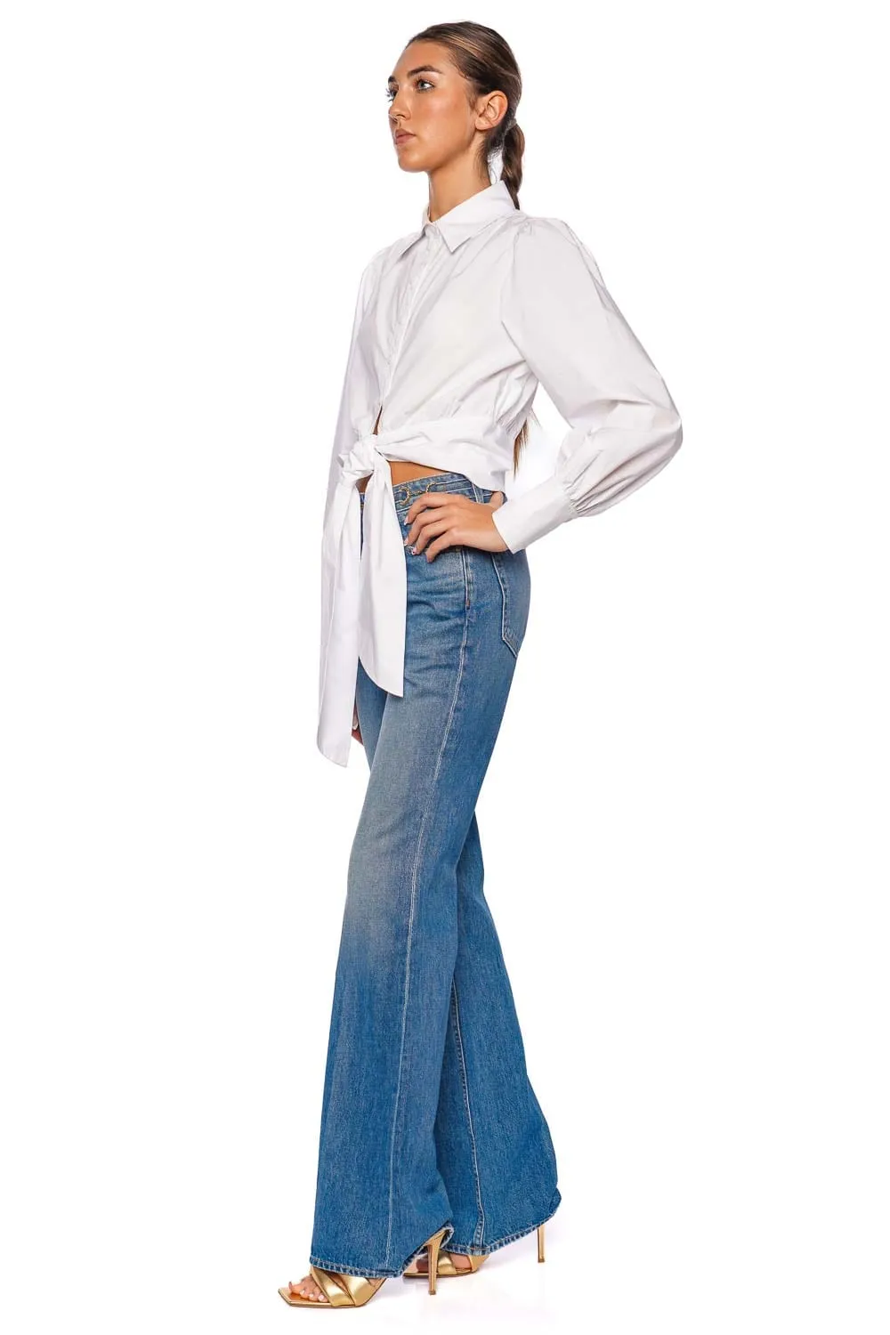 The Colette Buckle Bootcut Jean