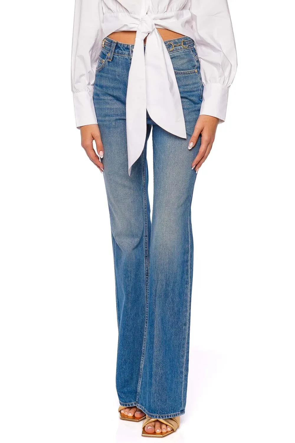 The Colette Buckle Bootcut Jean
