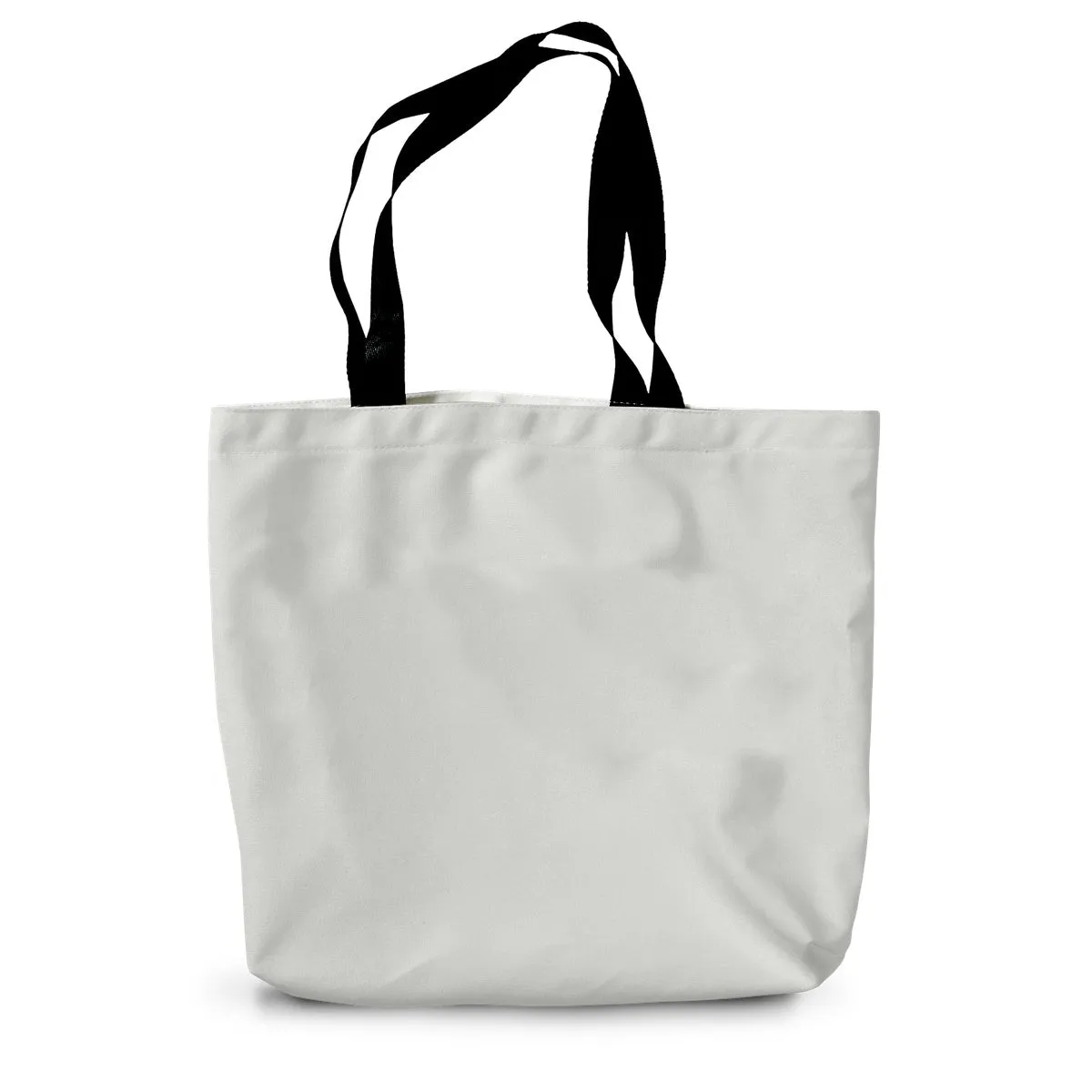 The King Crowned Skull Cameo Patterned Canvas Tote Bag