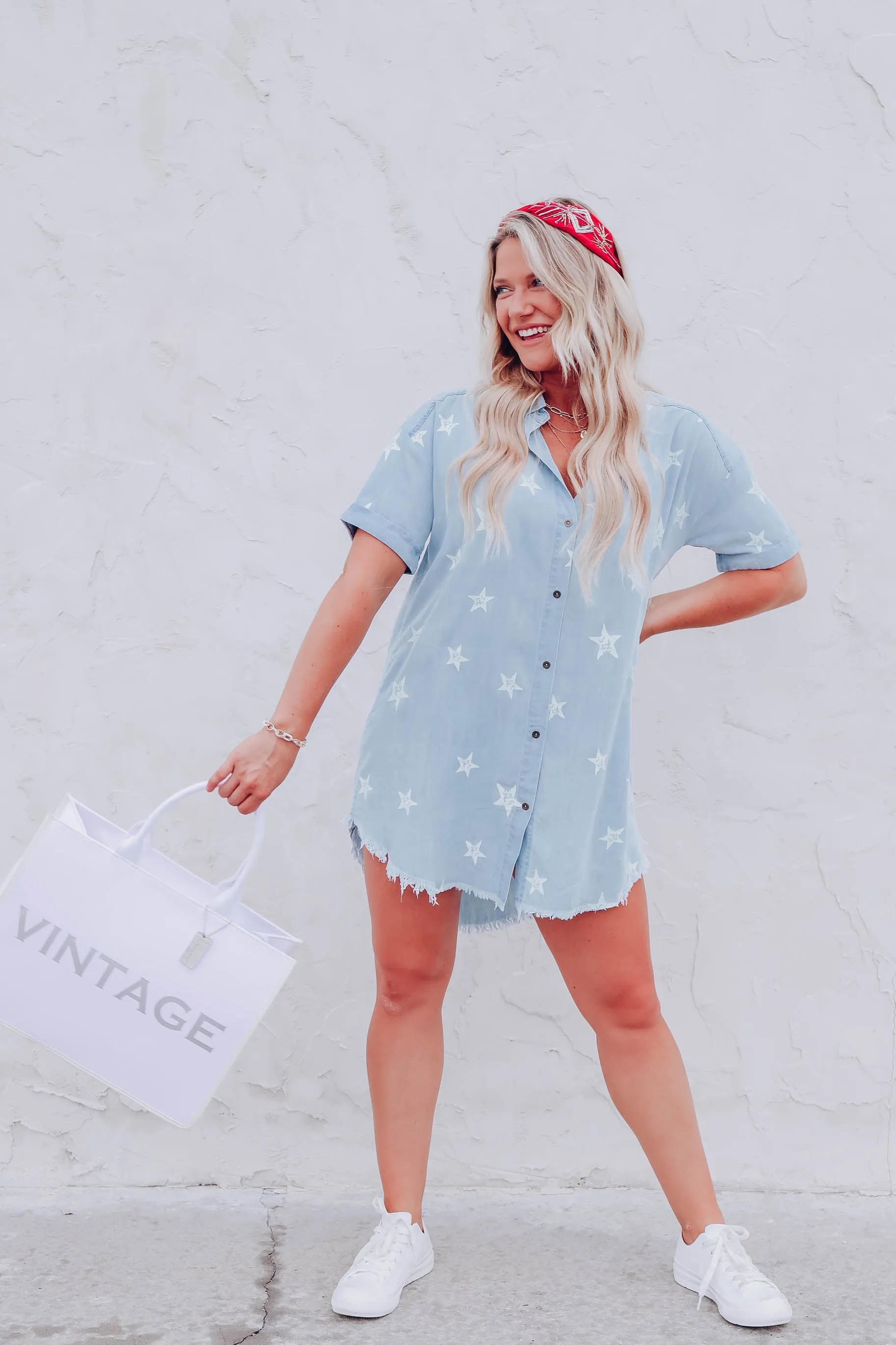 The Madison Tote By Vintage Havana - White