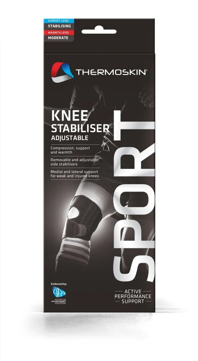 Thermoskin Sports Knee Stabiliser Adjustable