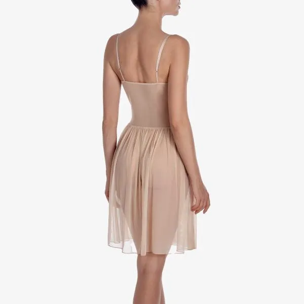 Tiramisu Underwired Chemise - Beige/Vanilla -