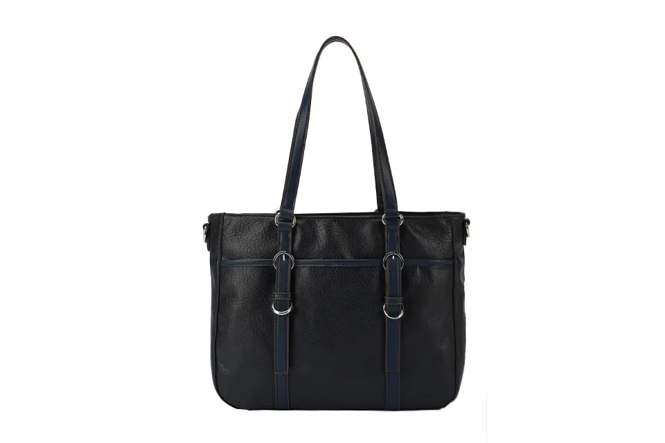 Tote Bag with Top Handles & Detachable Shoulder Strap