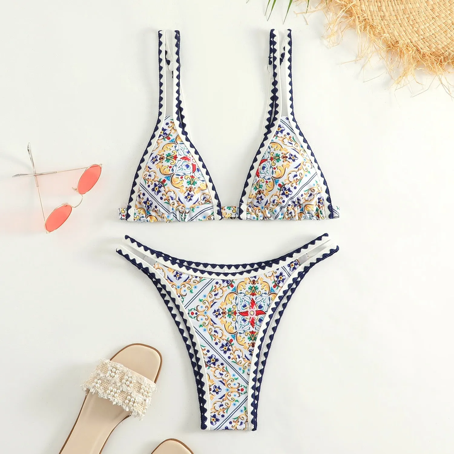 Totem Double Strap Bikini Top