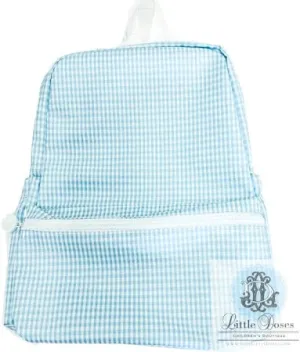 TRVL Backpacker Gingham Mist