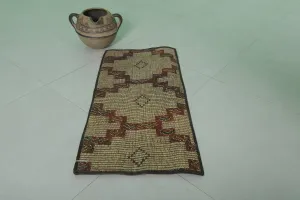 Tuareg rug 1.4 X 2.8 Feet