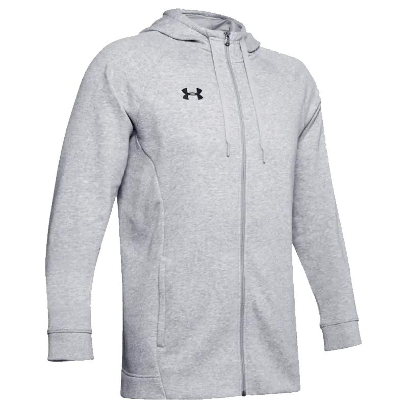 UA Women's Hustle Fleece Full Zip Hoodie