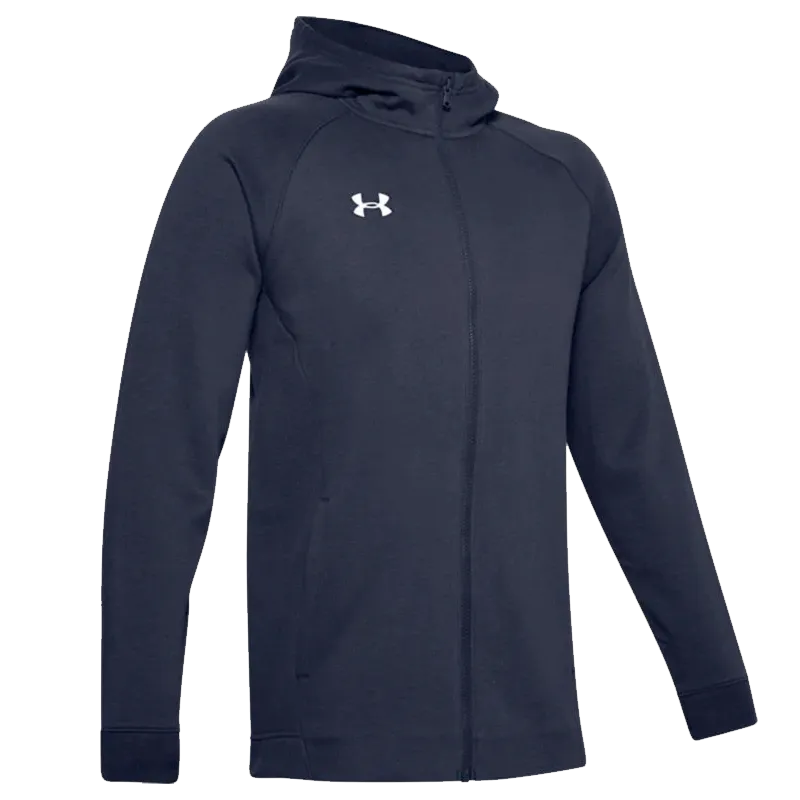 UA Women's Hustle Fleece Full Zip Hoodie