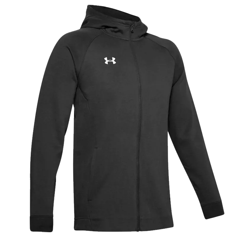 UA Women's Hustle Fleece Full Zip Hoodie