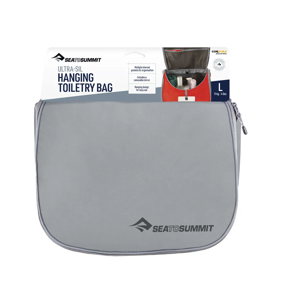 Ultra-Sil Hanging Toiletry Bag Large - High Rise Grey